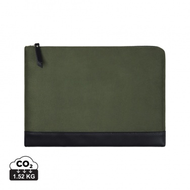 Logo trade promotional gifts picture of: VINGA Marlow RCS recycled polyester 16" laptop sleeve