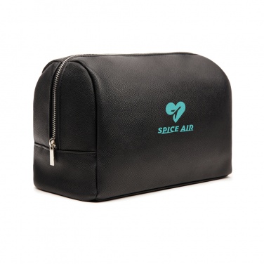 Logo trade corporate gift photo of: VINGA Bermond RCS recycled PU toiletry bag