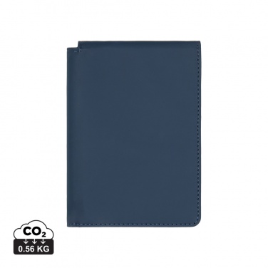 Logo trade promotional item photo of: VINGA Baltimore RCS recycled polyester RFID passport cover