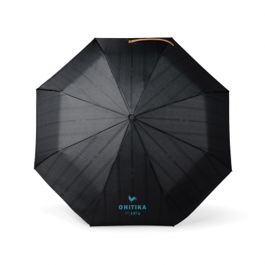 Logo trade promotional products picture of: VINGA Bosler AWARE™ recycled pet 21" foldable umbrella