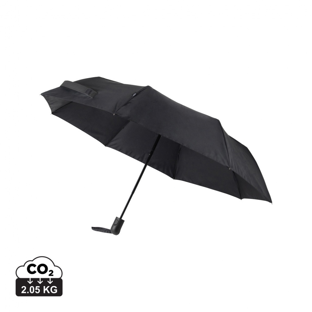 Logo trade promotional item photo of: VINGA Baltimore AWARE™ RPET 21" umbrella