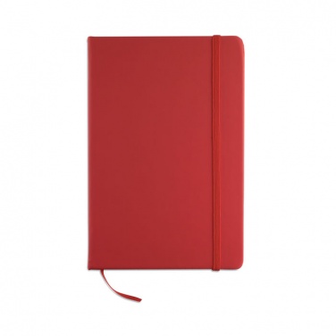 Logo trade promotional merchandise picture of: A5 notebook 96 plain sheets