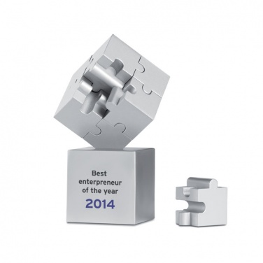 Logo trade promotional gift photo of: Metal 3D puzzle