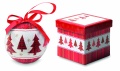 Christmas bauble in gift box, Multicolour