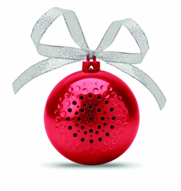 Logotrade advertising product picture of: Speaker Christmas ball