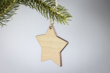 Logo trade corporate gifts picture of: Christmas ornament star