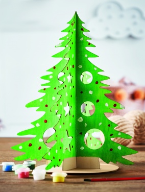 Logo trade promotional items image of: DIY wooden Christmas tree