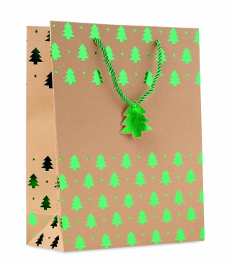 Logotrade promotional merchandise picture of: Gift paper bag with pattern