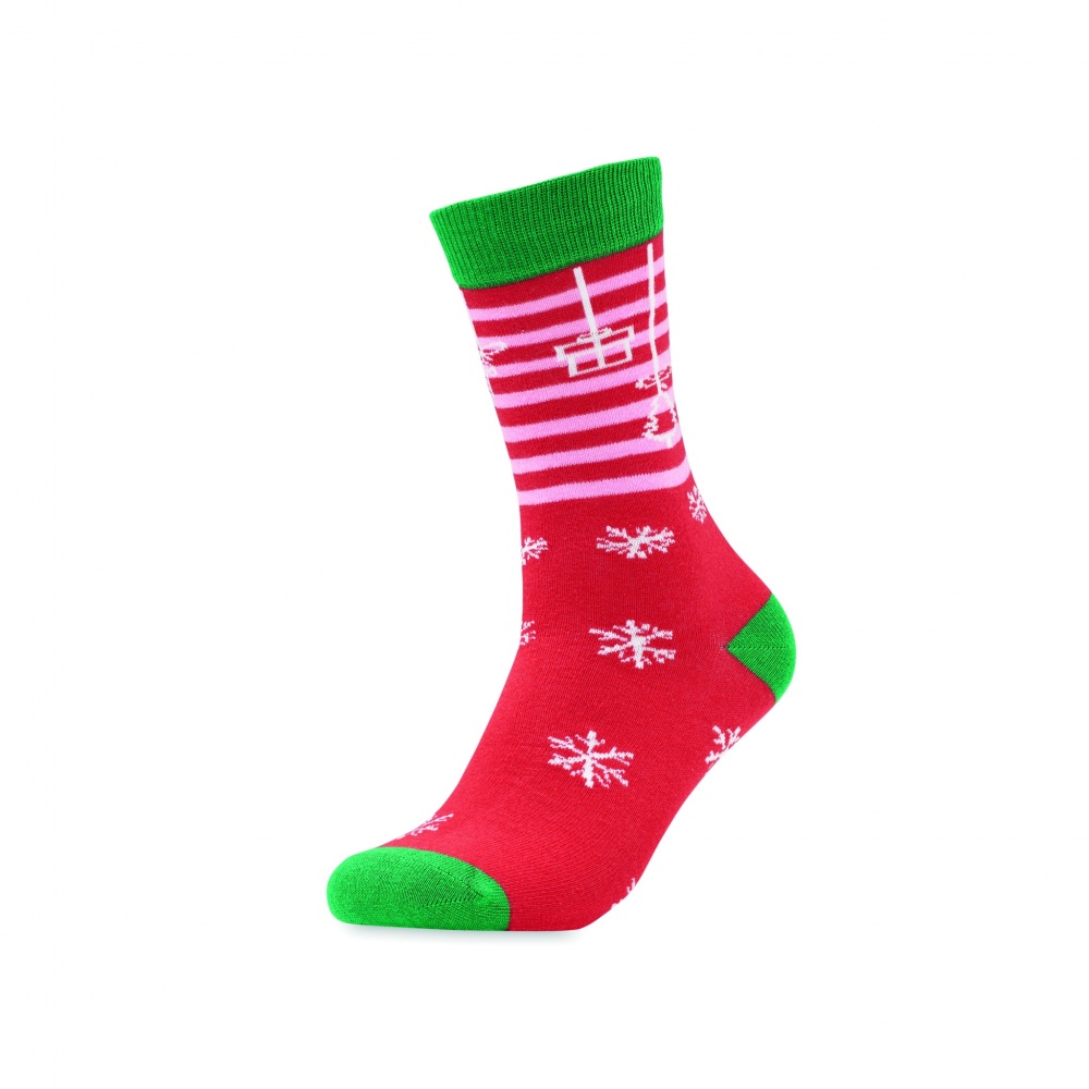 Logo trade promotional product photo of: Pair of Christmas socks M