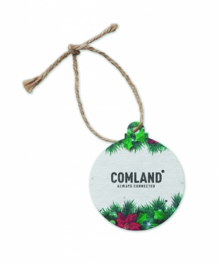 Logotrade corporate gifts photo of: Seed paper Xmas ornament