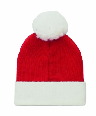 Logo trade promotional gifts picture of: Christmas knitted beanie