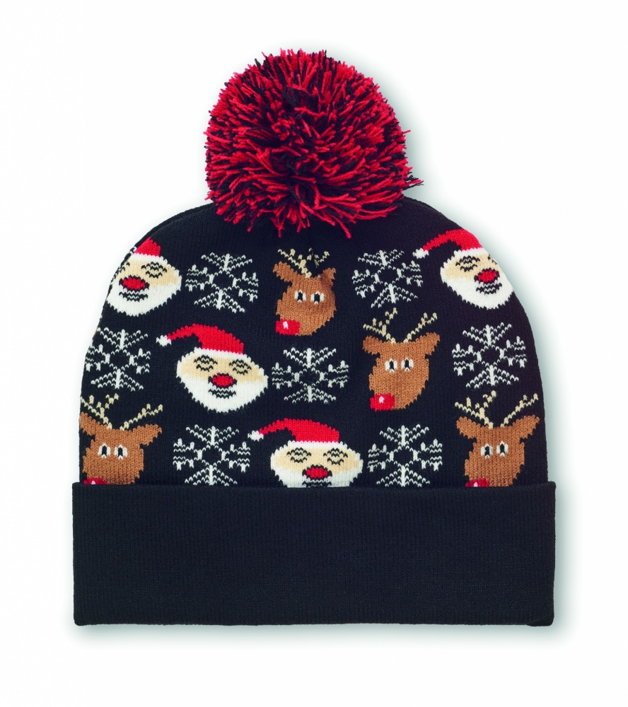 Logotrade corporate gift image of: Christmas knitted beanie