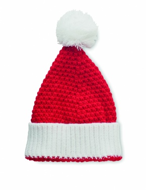 Logo trade promotional giveaways picture of: Christmas knitted beanie