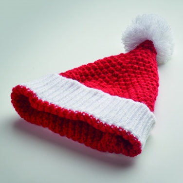 Logo trade promotional products image of: Christmas knitted beanie