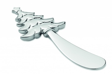 Logo trade advertising products image of: Christmas tree cheese knife