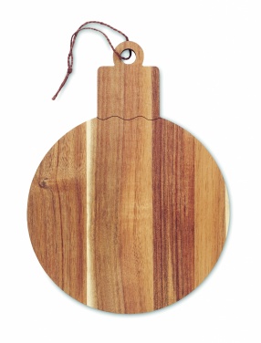 Logo trade promotional giveaways image of: Acacia wood serving board