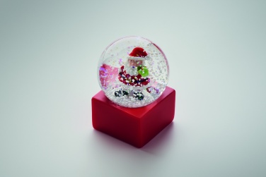 Logotrade promotional item picture of: Small snow ball glass ornament