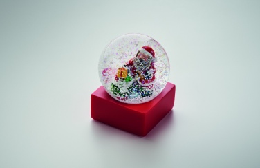 Logo trade promotional items picture of: Snow ball glass ornament