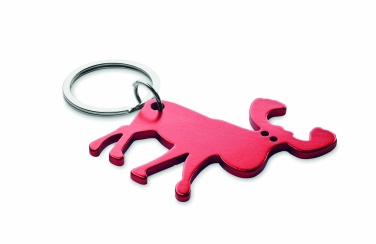 Logotrade promotional items photo of: Recycled aluminium key ring