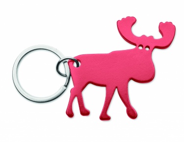 Logo trade promotional giveaways picture of: Recycled aluminium key ring Pori