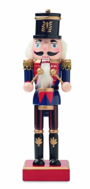 Logo trade corporate gifts picture of: Nutcracker character in wood