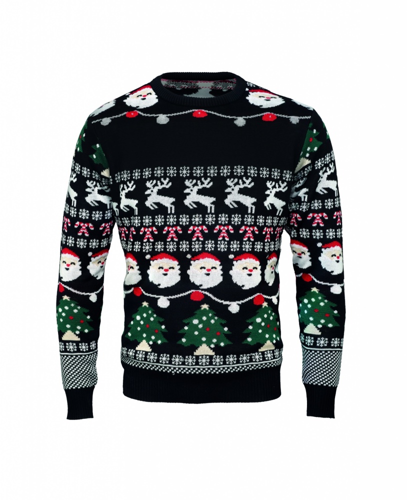 Logo trade promotional giveaways picture of: Christmas LED sweater S/M