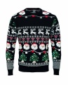 Christmas LED sweater L/XL, Black