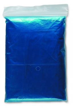 Logo trade advertising products image of: Foldable raincoat in polybag