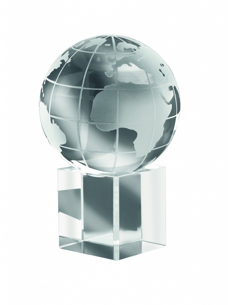 Logo trade corporate gifts image of: Mundi desk paper weight