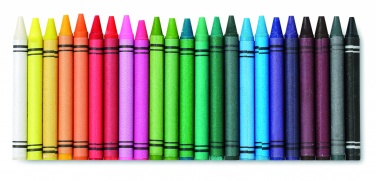 Logo trade business gift photo of: 30 wax crayons