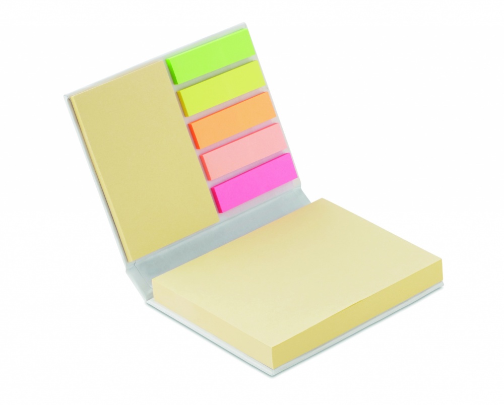 Logo trade promotional giveaway photo of: Sticky note memo pad