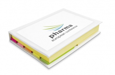 Logo trade corporate gifts image of: Sticky note memo pad