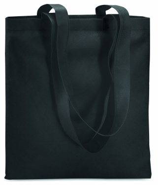 Logo trade promotional giveaways image of: 80gr/m² nonwoven shopping bag