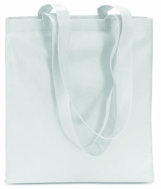 Logo trade promotional merchandise image of: 80gr/m² nonwoven shopping bag