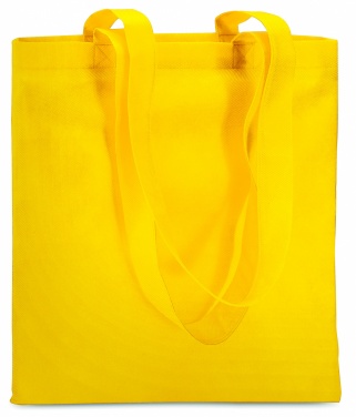 Logo trade promotional merchandise image of: 80gr/m² nonwoven shopping bag