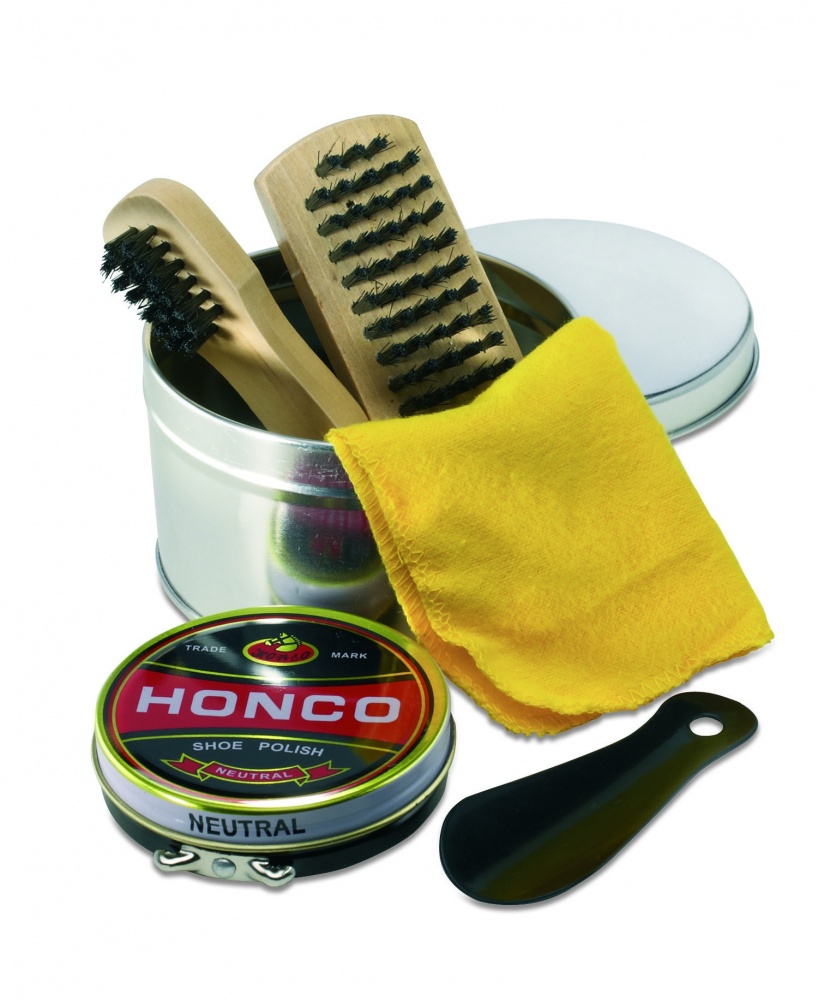 Logo trade promotional item photo of: Shoe polish kit