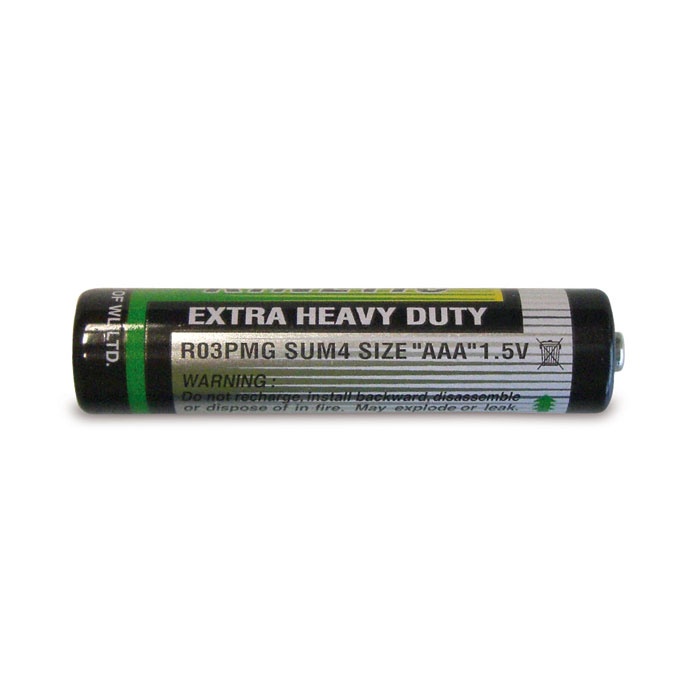 Logo trade promotional products image of: Battery type UM4 (AAA)