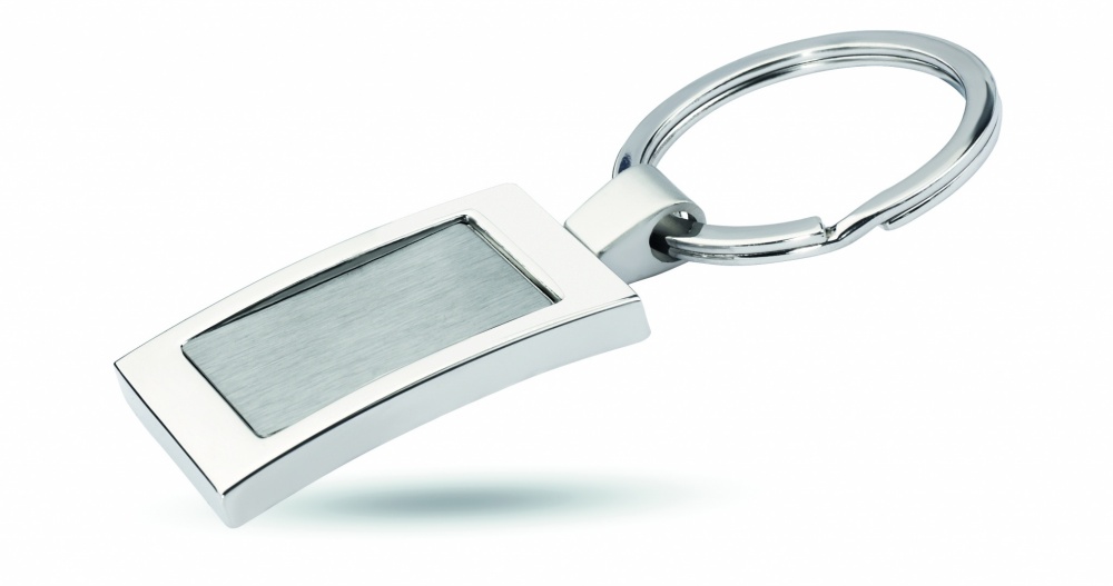 Logo trade promotional giveaway photo of: Metal key ring Turku