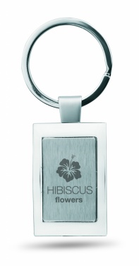 Logo trade promotional item photo of: Metal key ring Turku