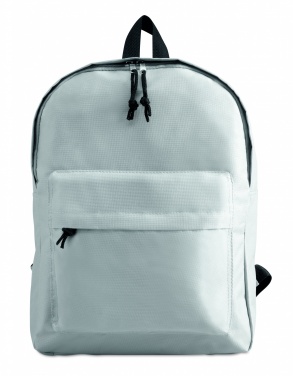 Logo trade promotional merchandise image of: 600D polyester backpack