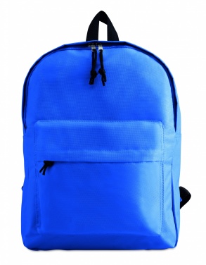 Logo trade promotional gifts image of: 600D polyester backpack