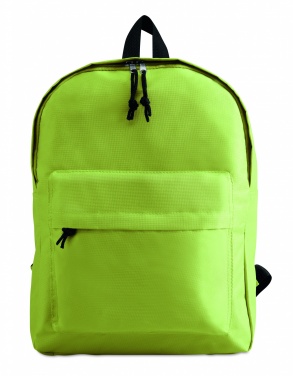 Logo trade promotional merchandise image of: 600D polyester backpack