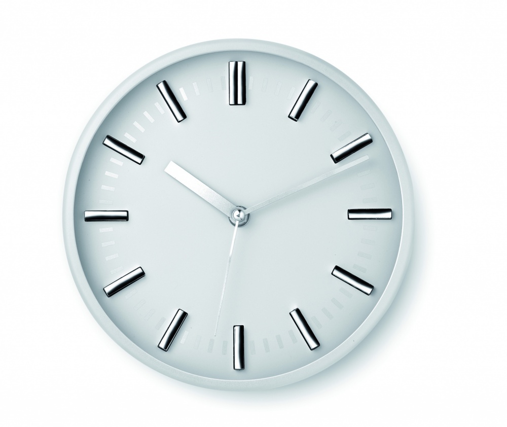 Logo trade promotional gifts picture of: Round shape wall clock