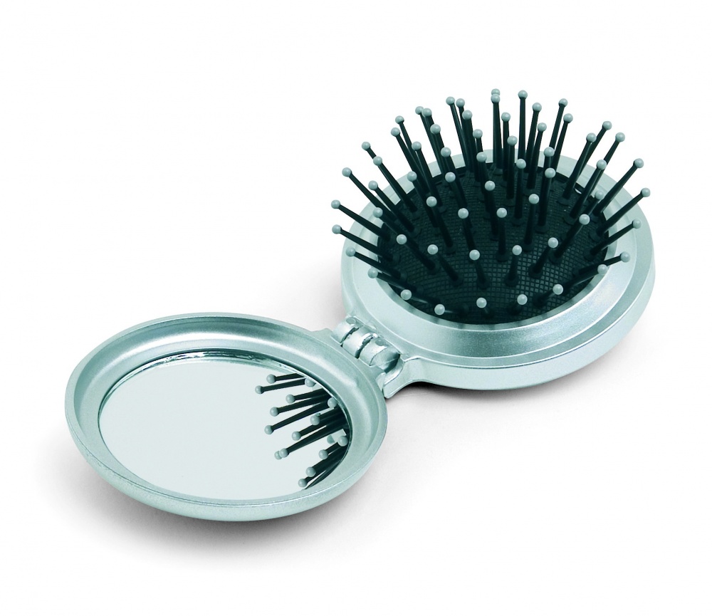 Logotrade promotional gift picture of: Foldable brush/mirror