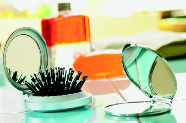 Logotrade promotional merchandise picture of: Foldable brush/mirror