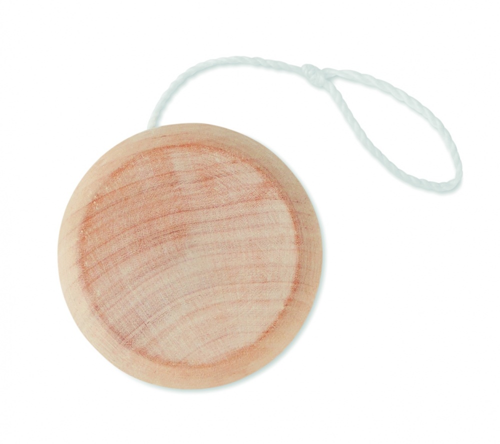 Logo trade promotional gifts image of: Wooden yoyo