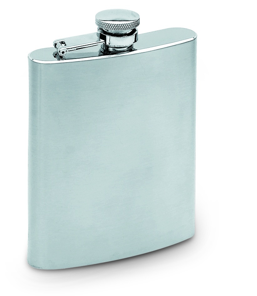 Logotrade business gift image of: Slim hip flask 200ml