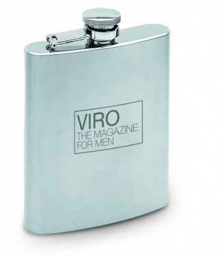 Logo trade promotional gifts image of: Slim hip flask 200ml