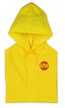 Logotrade corporate gift image of: PVC raincoat with hood