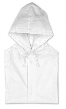 Logo trade promotional gifts picture of: PVC raincoat with hood